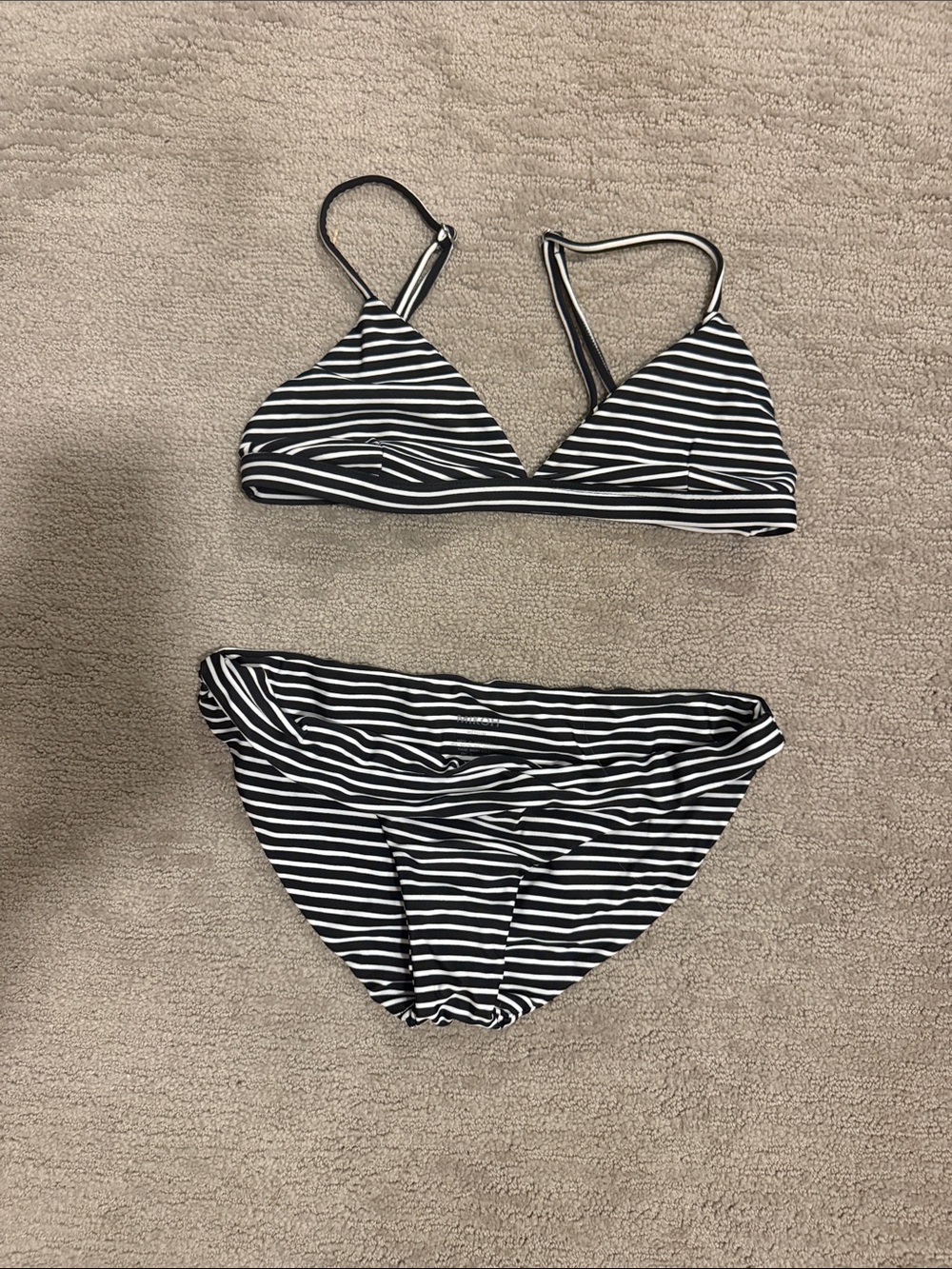 Women’s Mikoh striped bikini never worn